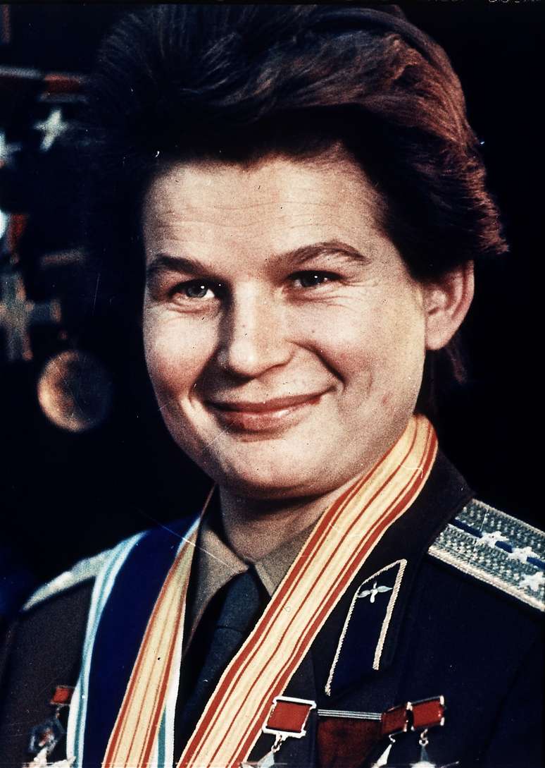 Valentina Tereshkova em imagem de arquivo sem data