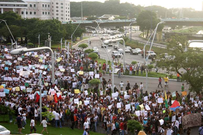 <p>Autoridades disseram que manifestação em Salvador foi um modelo</p>