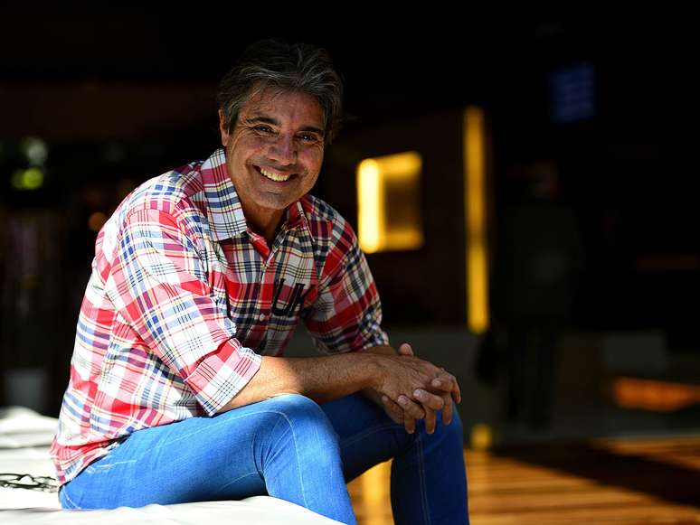 O apresentador dos programas 'Teste de Fidelidade' e 'Voc&ecirc; na TV', exibidos pela RedeTV!, durante entrevista exclusiva ao Terra, na semana passada