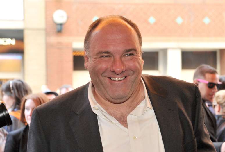 <p>James Gandolfini ficou imortalizado como o gângster Tony Soprano, da série 'The Sopranos'</p>