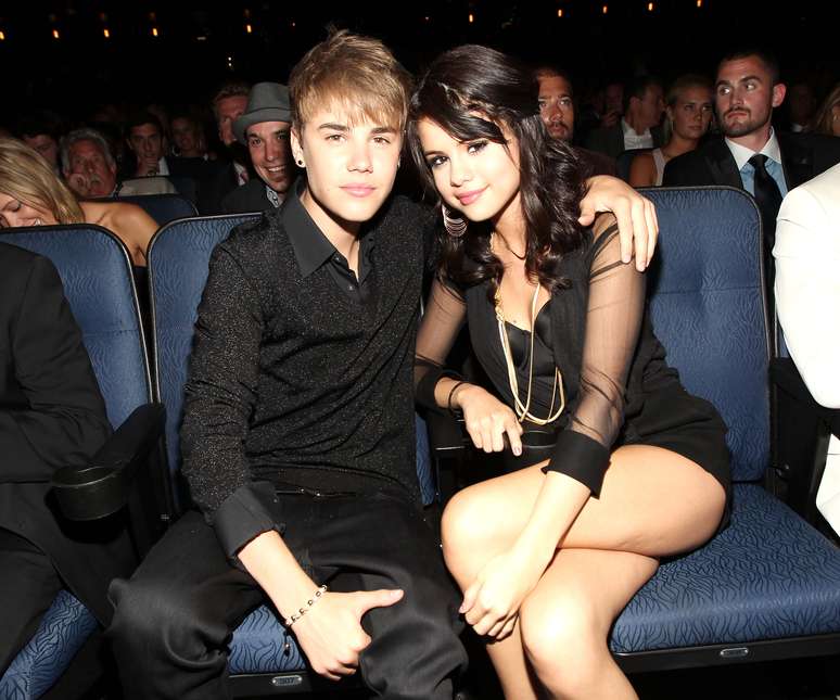 <p>Na foto, Justin Bieber e Selena Gomez</p>