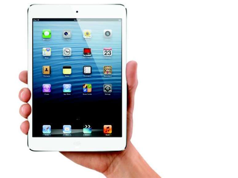 <p>iPad mini foi lançado em 2012 e tem tela de 7,9"</p>