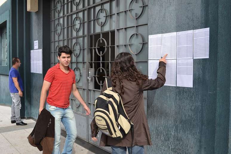 Bruno e a amiga Patrícia se perderam no caminho e chegaram com 10 minutos de atraso