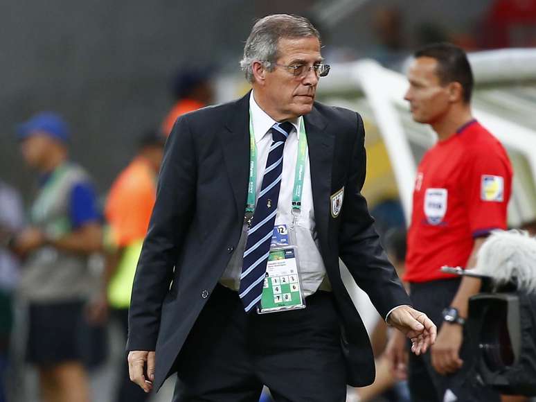 <p>Tab&aacute;rez se mostrou satisfeito com campanha do Uruguai</p>