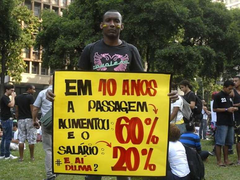 Protestos em todo o País começaram contra o aumento da tarifa do transporte público