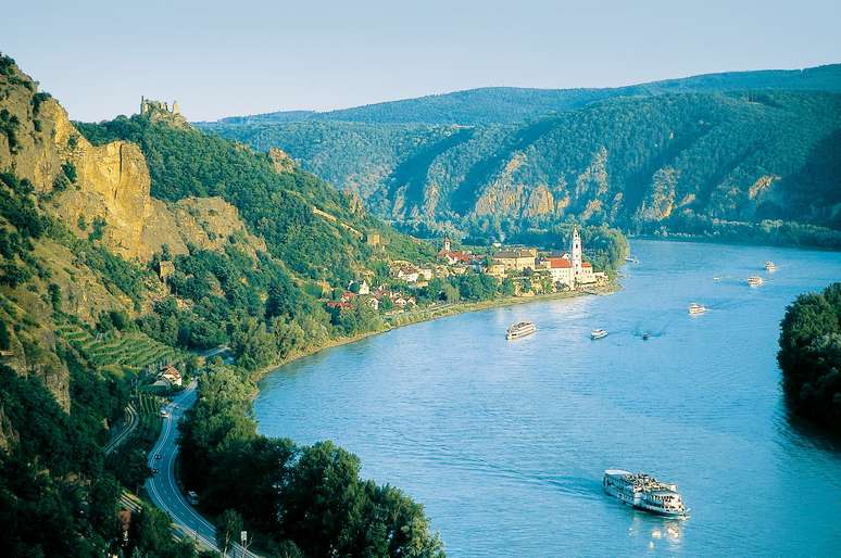 A Áustria é um dos países banhados pelo Rio Danúbio  