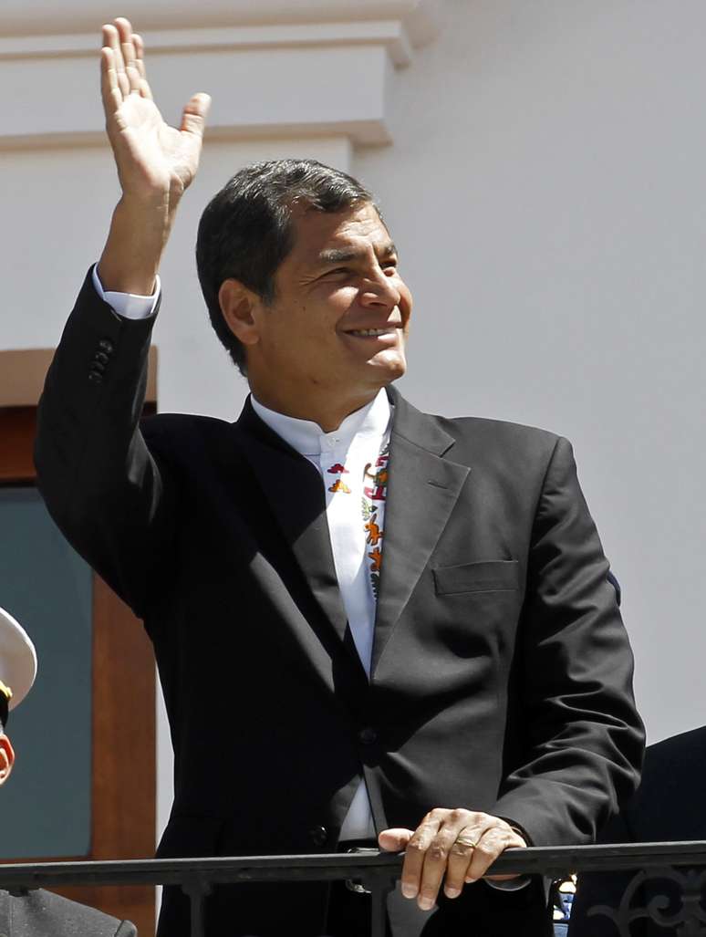 <p>Rafael Correa criticou os EUA pelo caso de espionagem</p>