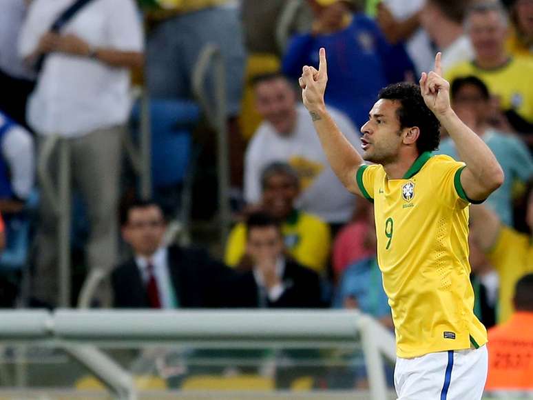 <p>Men&ccedil;&otilde;es ao atacante Fred, autor do primeiro gol do Brasil, aumentaram 670 vezes</p>