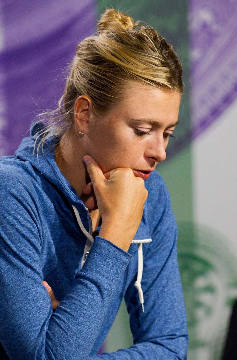 <p>Sharapova está em baixa desde Wimbledon</p>