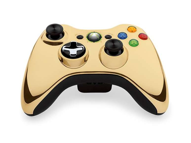 Controle dourado para Xbox 360 chega por US$ 54,99 nos EUA