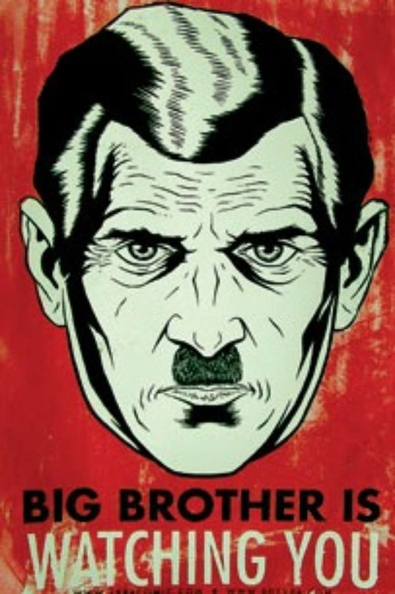 Big Brother is Watching You, 1984 by George Orwell (Belo Horizonte TOG  Pulgas translation) : r/futebol