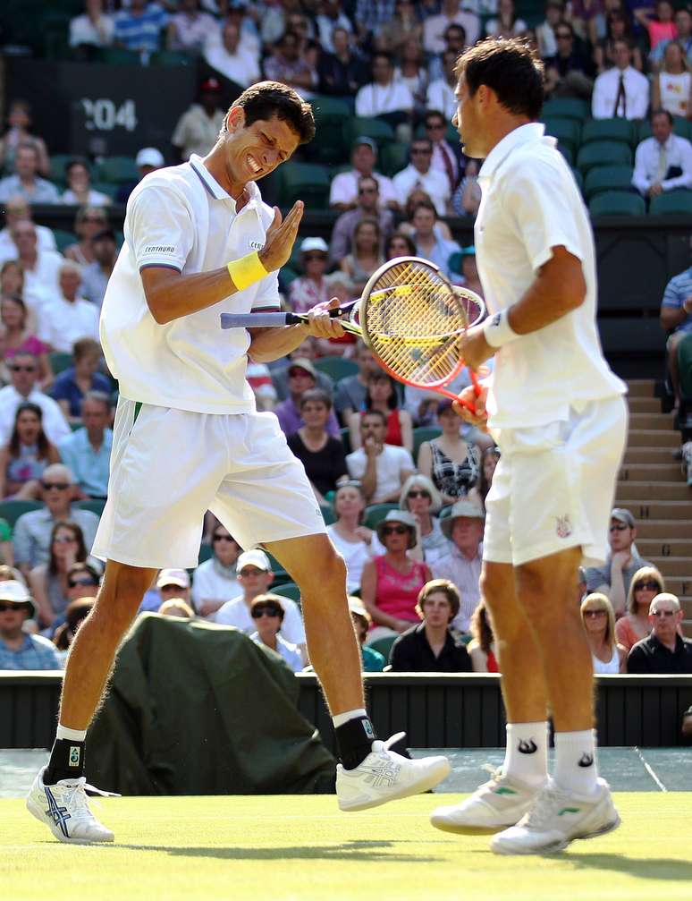 <p>Marcelo Melo sofreu a segunda derrota em finais de Grand Slam</p>