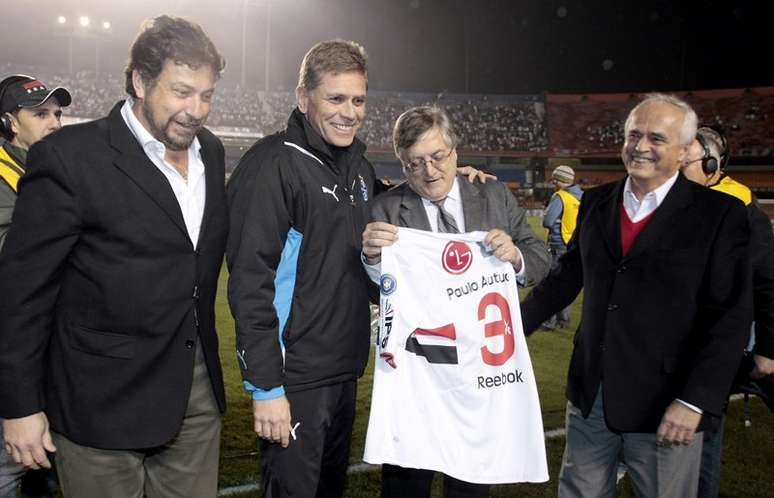 Autuori recebeu homenagens em visita recente ao S&atilde;o Paulo