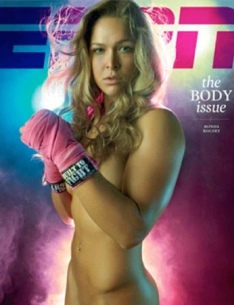 Ronda Rousey estampou a capa da revista em julho do ano passado