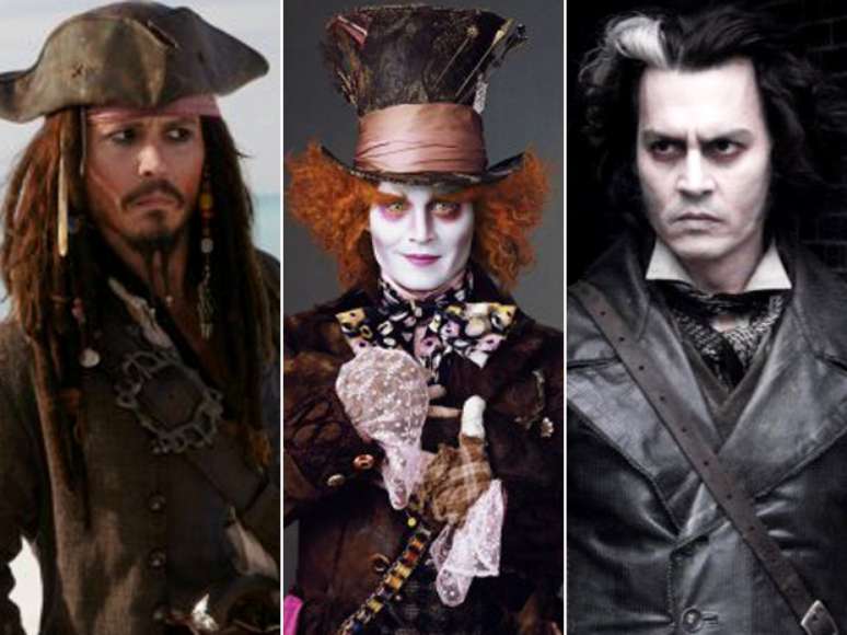 <p>Johnny Depp conquistou seu lugar no cinema com uma lista de personagens exc&ecirc;ntricos que, ali&aacute;s, parecem at&eacute; vers&otilde;es do pr&oacute;prio ator. Apesar de ser eternizado como o capit&atilde;o Jack Sparrow, de &#39;Piratas do Caribe&#39;, Depp encarna figuras peculiares desde &#39;Edward M&atilde;os de Tesoura&#39; (1990), filme que marcaria a estreia de uma longa parceria entre o ator e o (tamb&eacute;m nada convencional) diretor Tim Burton. Nesta sexta-feira (12), Depp chega aos cinemas brasileiros com seu mais recente filme, &#39;O Cavaleiro Solit&aacute;rio&#39;, em que vive um nativo norte-americano nada convencional. Navegue na galeria e conhe&ccedil;a os personagens mais peculiares do ator</p>