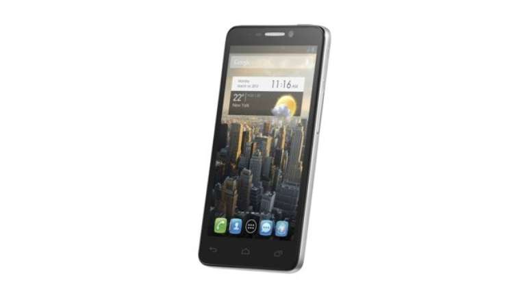 <p>One Touch Idol, modelo com Android 4</p>