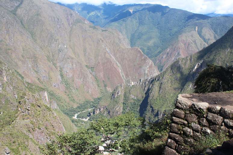 <p>Huayna Picchu garante uma vista panorâmica de Machu Picchu, do rio Urubamba e de seus arredores</p>