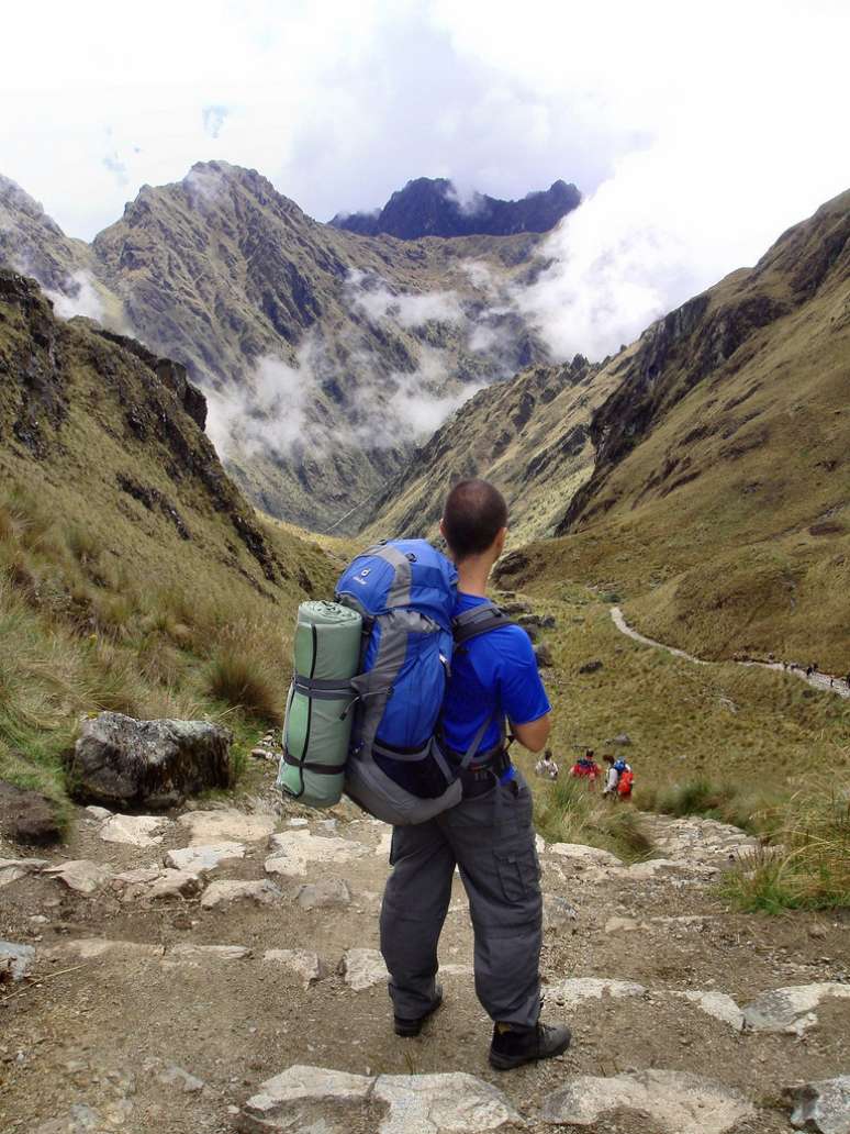 <p>A trilha inca dura normalmente quatro dias e três noites</p>