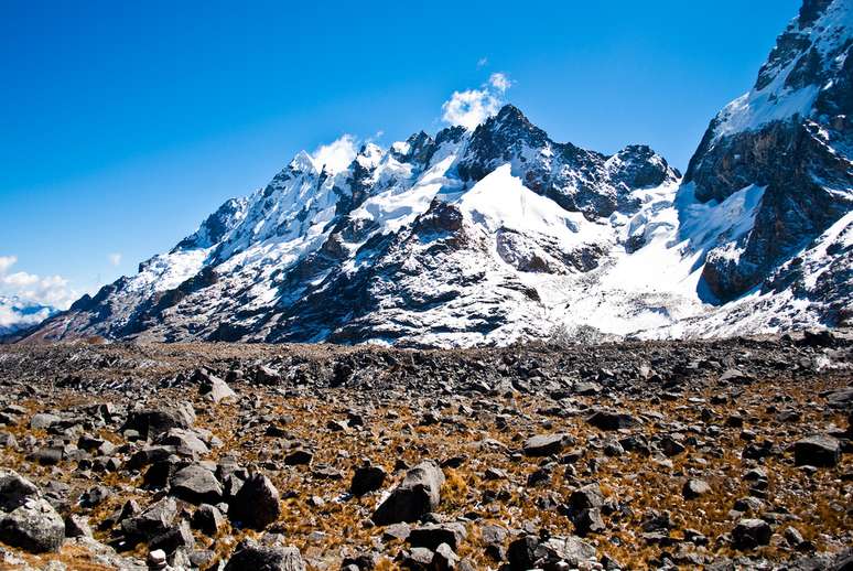 <p>A trilha Salkantay tem vista garantida para picos nevados</p>
