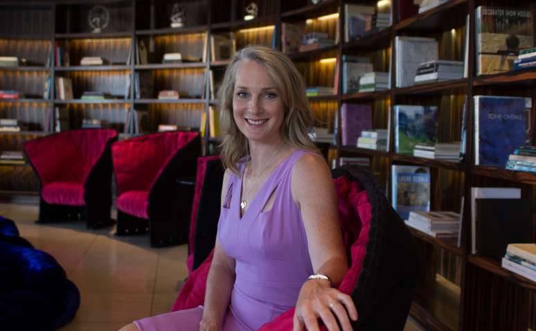 <p>Piper Kerman, autora do livro que inspirou a série, esteve em São Paulo, no Hotel Unique, na última segunda-feira (15)</p>