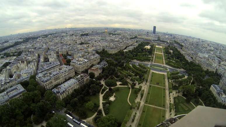 Mapeamento permite que usuário tenha uma visão panorâmica de Paris