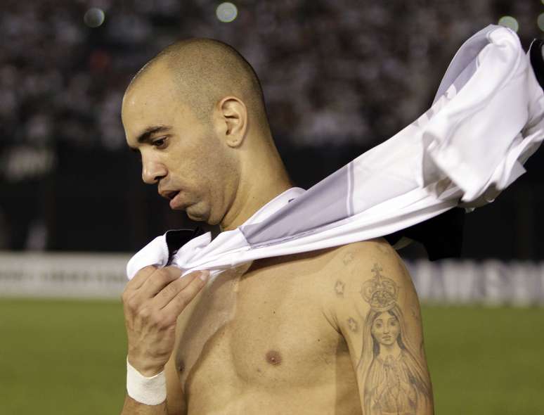 <p>Diego Tardelli, um dos jogadores mais lúcidos do Atlético-MG no Paraguai, falou com otimismo sobre jogo do Mineirão</p>