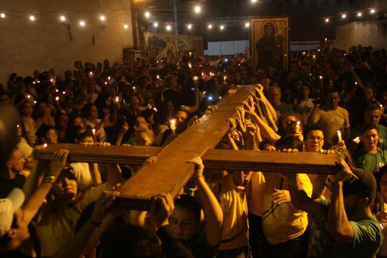 <p>Cruz Peregrina é um dos símbolos da JMJ que seguirão no Rio após fim da visita do Papa</p>