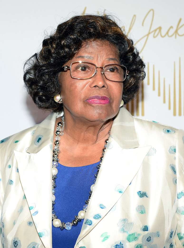 Katherine Jackson na chegada a evento no mês passado