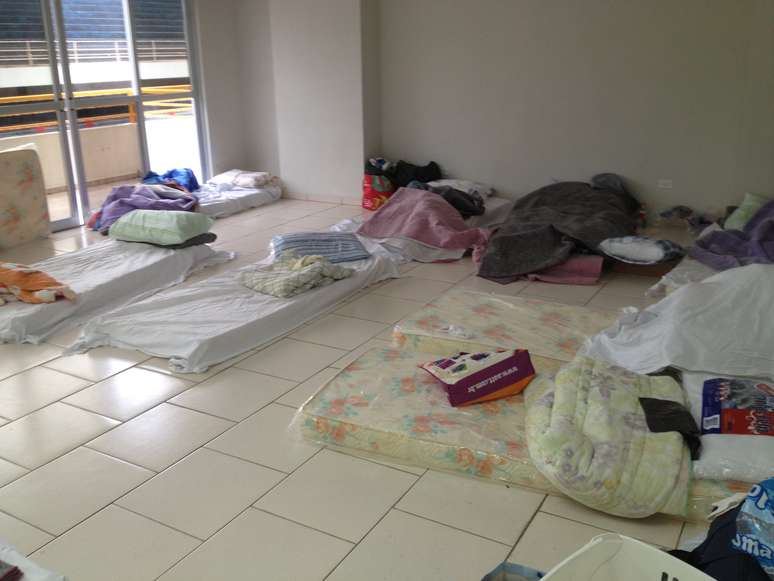 Em Florianópolis, dois abrigos foram montados para recolher moradores de rua