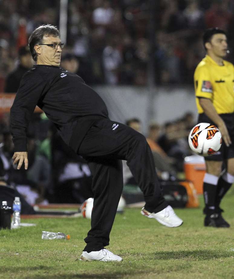 <p>Gerardo Martino foi um meia-atacante habilidoso e defendeu o Newell's Old Boys na maior parte da carreira</p>