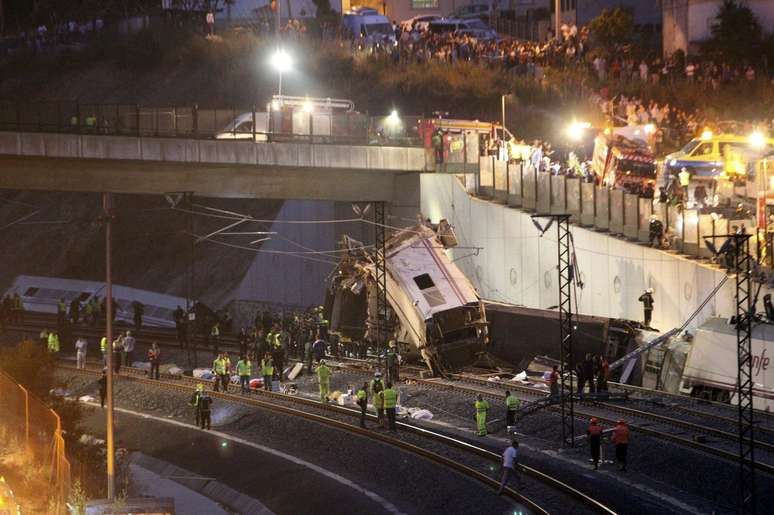 <p>O acidente aconteceu perto de Santiago de Compostela </p>