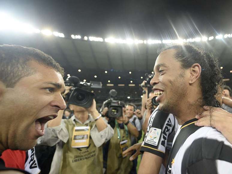 <p>Ronaldinho venceu Libertadores com Atlético-MG</p>