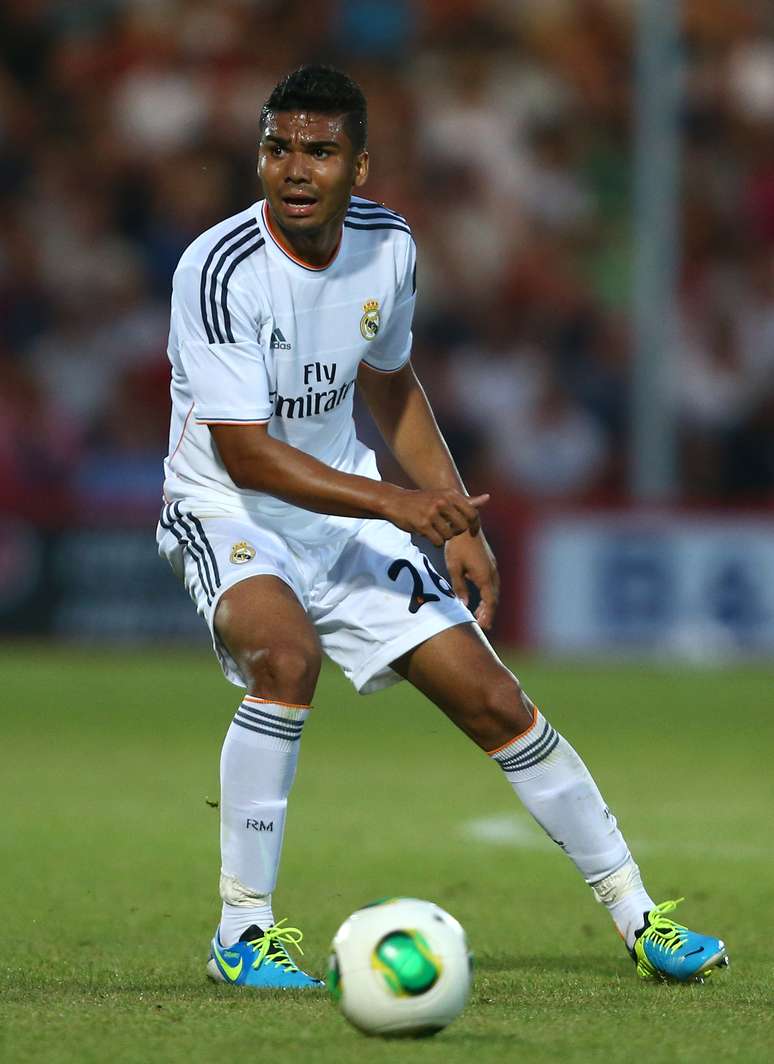 <p>Casemiro foi negociado pelo São Paulo com o Real Madrid no início do ano</p>