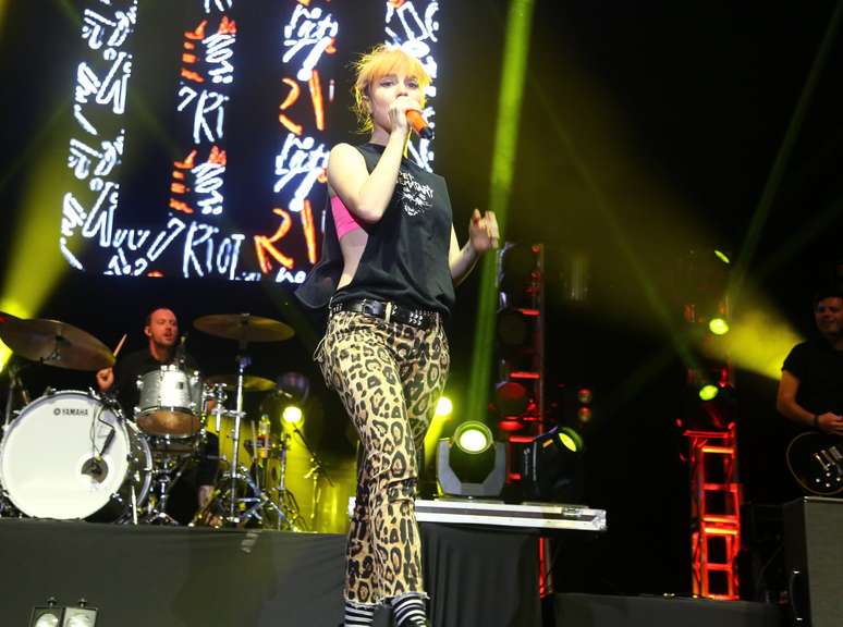 A banda Paramore se apresentou na noite dessa quinta-feira (25) no HSBC Arena, na Barra da Tijuca, no Rio de Janeiro