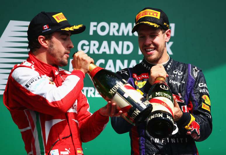 Vettel afirma que não tem nada contra Alonso, mas que Raikkonen sempre foi muito sincero com ele