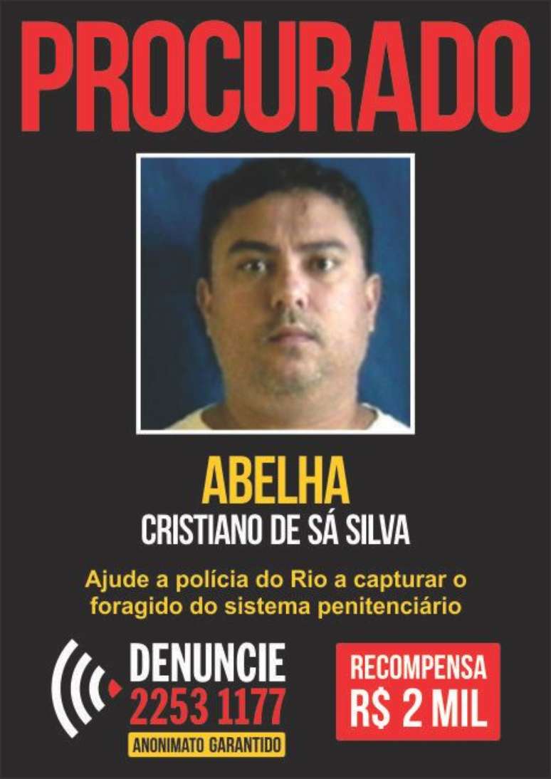 O traficante era procurado pela Polícia Civil do Rio de Janeiro