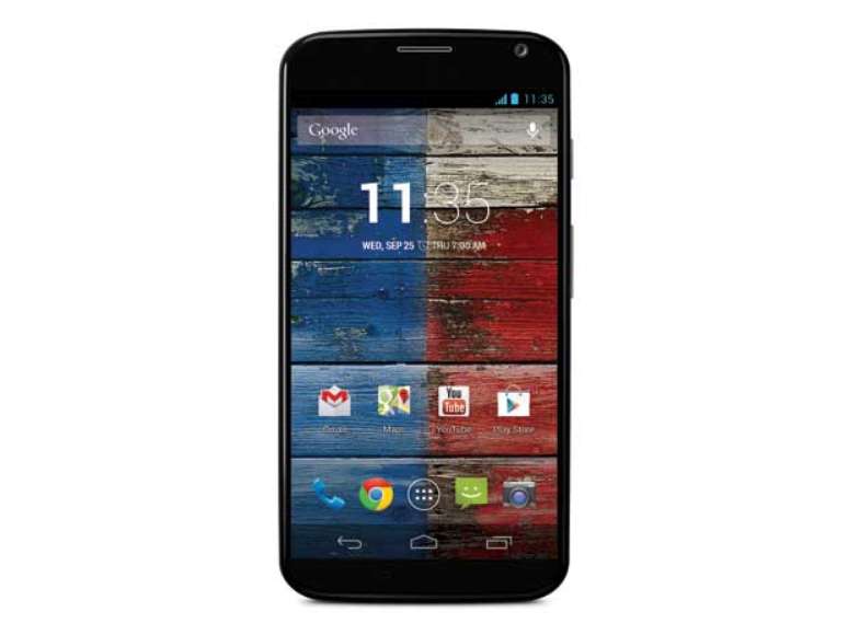 Moto X é o primeiro smartphone da Motorola com a "cara do Google" lançado após a compra da fabricante de smartphones em agosto de 2011