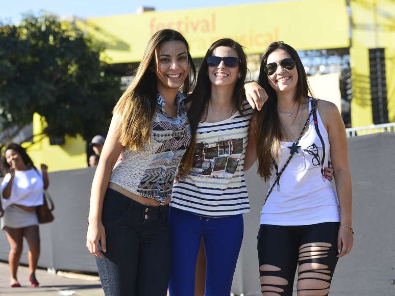 As amigas Laís Cardoso, Rayla Lage e Jéssica Alencar