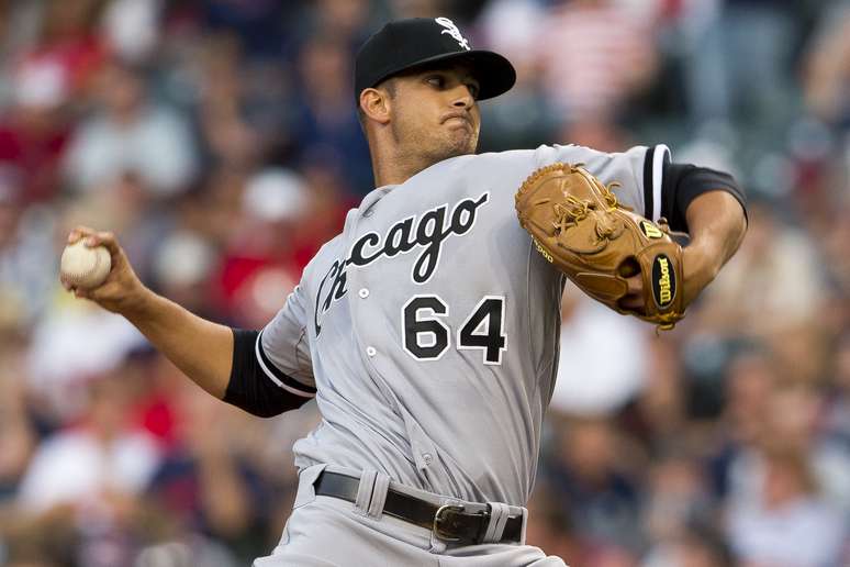 <p>André Rienzo, acaba de estrear como arremessador do Chicago White Sox, sendo 2º brasileiro a jogar por uma equipe da Major League Baseball</p>