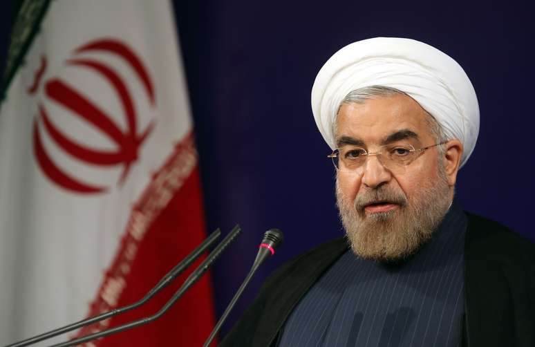 Presidente do Irã em sua primeira entrevista coletiva