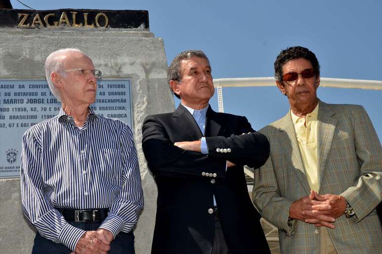 Homenagem a Zagallo contou com a presença de antigos companheiros, como Carlos Alberto Parreira e Amarildo