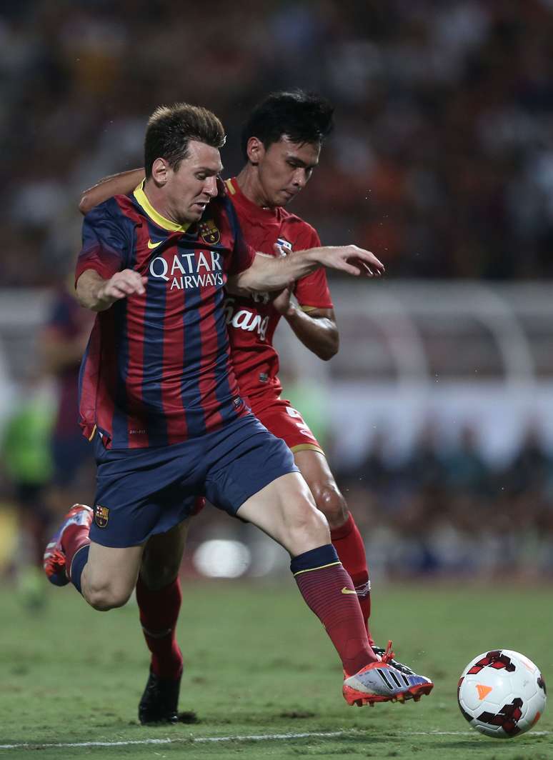 <p>Messi acompanha atentamente a carreira do primo, mas os dois quase não se falam por telefone</p>