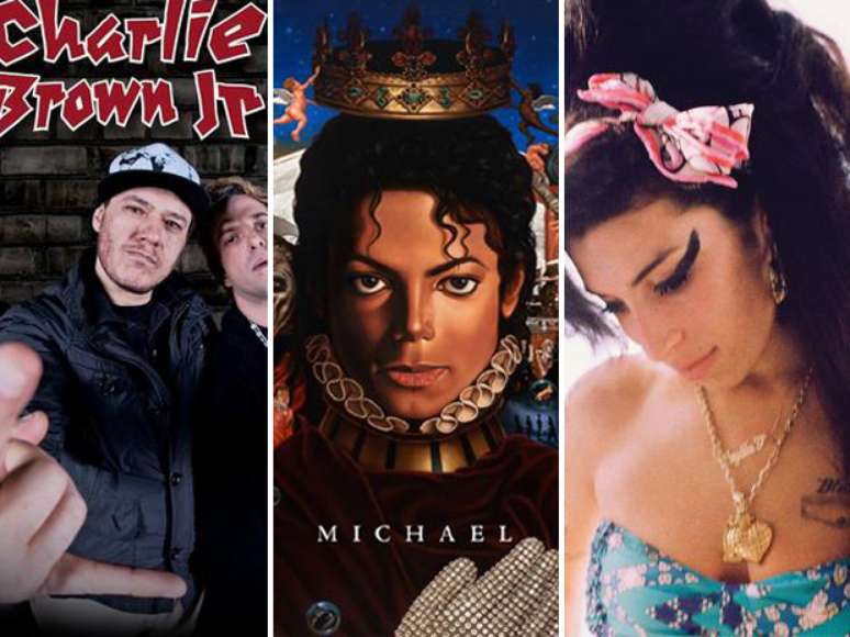 <p class="text">&Eacute; comum o lan&ccedil;amento de &aacute;lbuns p&oacute;stumos de bandas e cantores, seja pela publicidade que a morte do m&uacute;sico atrai, seja pela vontade de saciar aos f&atilde;s sedentos. O mais recente grupo que se juntou a essa lista &eacute; o Charlie Brown Jr., que em setembro deste ano leva ao p&uacute;blico um disco com faixas in&eacute;ditas e sucessos da banda. Al&eacute;m do Charlie Brown Jr., outros artistas tiveram seus trabalhos lan&ccedil;ados ap&oacute;s a morte e alguns deles, ali&aacute;s, obtiveram muito sucesso, alcan&ccedil;ando a&nbsp;lista dos mais vendidos. Entre eles est&atilde;o&nbsp;Michael Jackson e&nbsp;Amy.&nbsp;Navegue pela galeria e confira a lista de discos p&oacute;stumos com can&ccedil;&otilde;es in&eacute;ditas que fizeram sucesso nas &uacute;ltimas d&eacute;cadas</p>