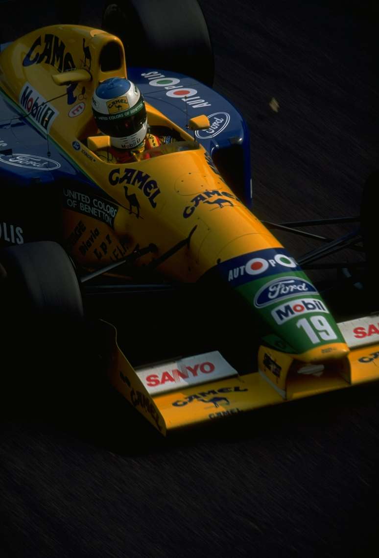 Carro foi utilizado por Michael Schumacher em 1991
