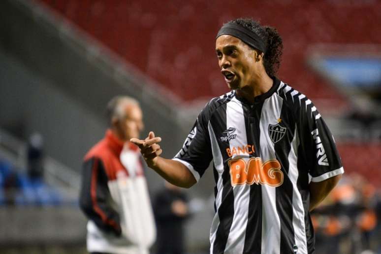 Ronaldinho é a grande estrela do Atlético-MG, que participa pela primeira vez do torneio internacional