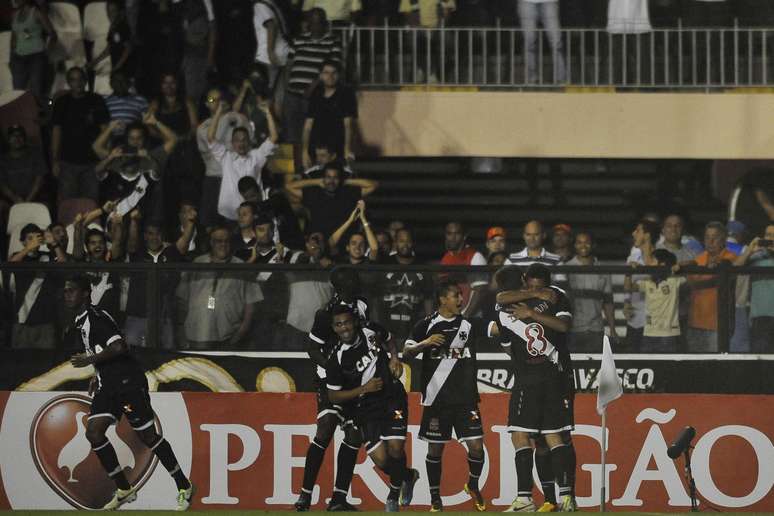 <p>Vasco abriu o placar aos 12min do segundo tempo com gol de André</p>