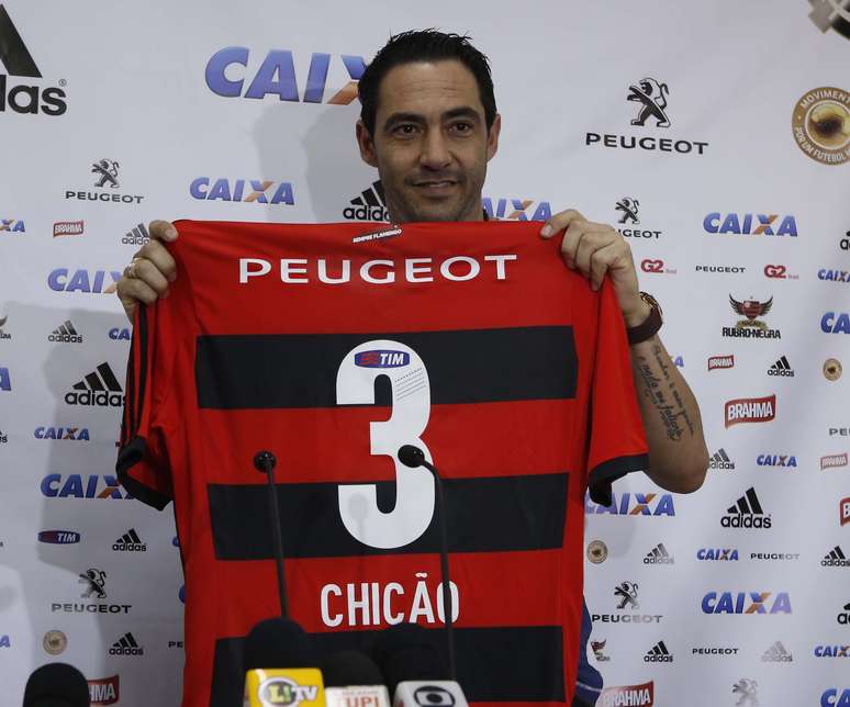 <p>Chicão é novo reforço do Flamengo</p>