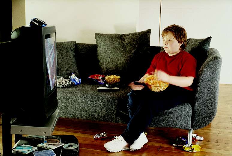 <p>Estudo levantou que a maioria das crianças fica mais tempo em frente a TV do que em atividade</p>