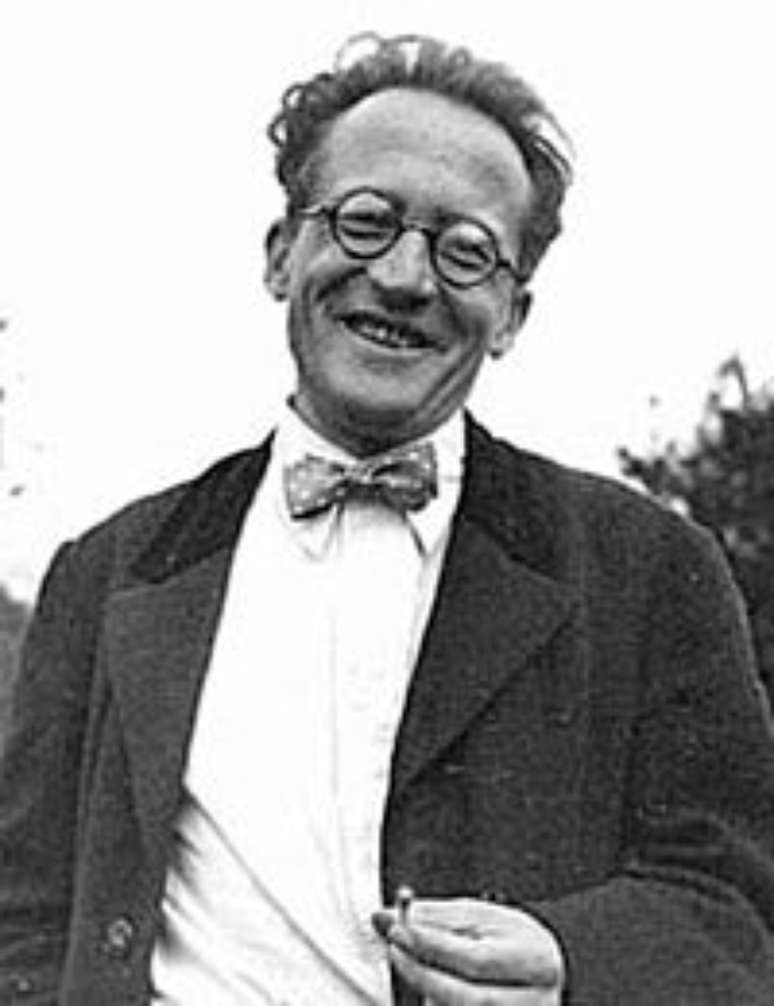 <p>Erwin Schrödinger recebeu o Nobel de Física em 1933</p>