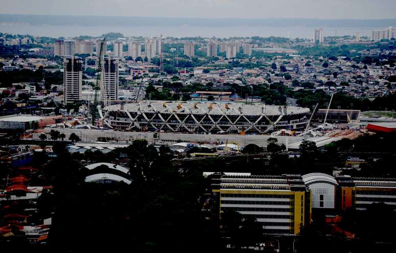 <p>Est&aacute;dio acelerou as obras e deve ser entregue 11 dias antes do prazo</p>